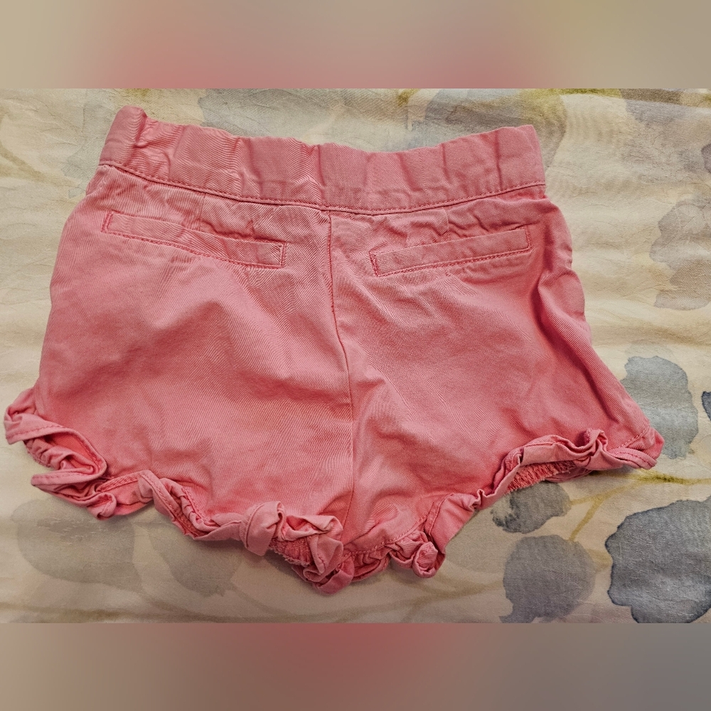 Pink Ruffled Crop Top - Picture 4 of 4